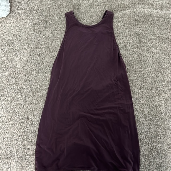 lululemon deep stretch racer back tank arctic plum purple - Picture 4 of 5